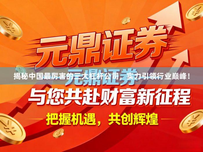 揭秘中国最厉害的三大杠杆公司,实力引领行业巅峰!